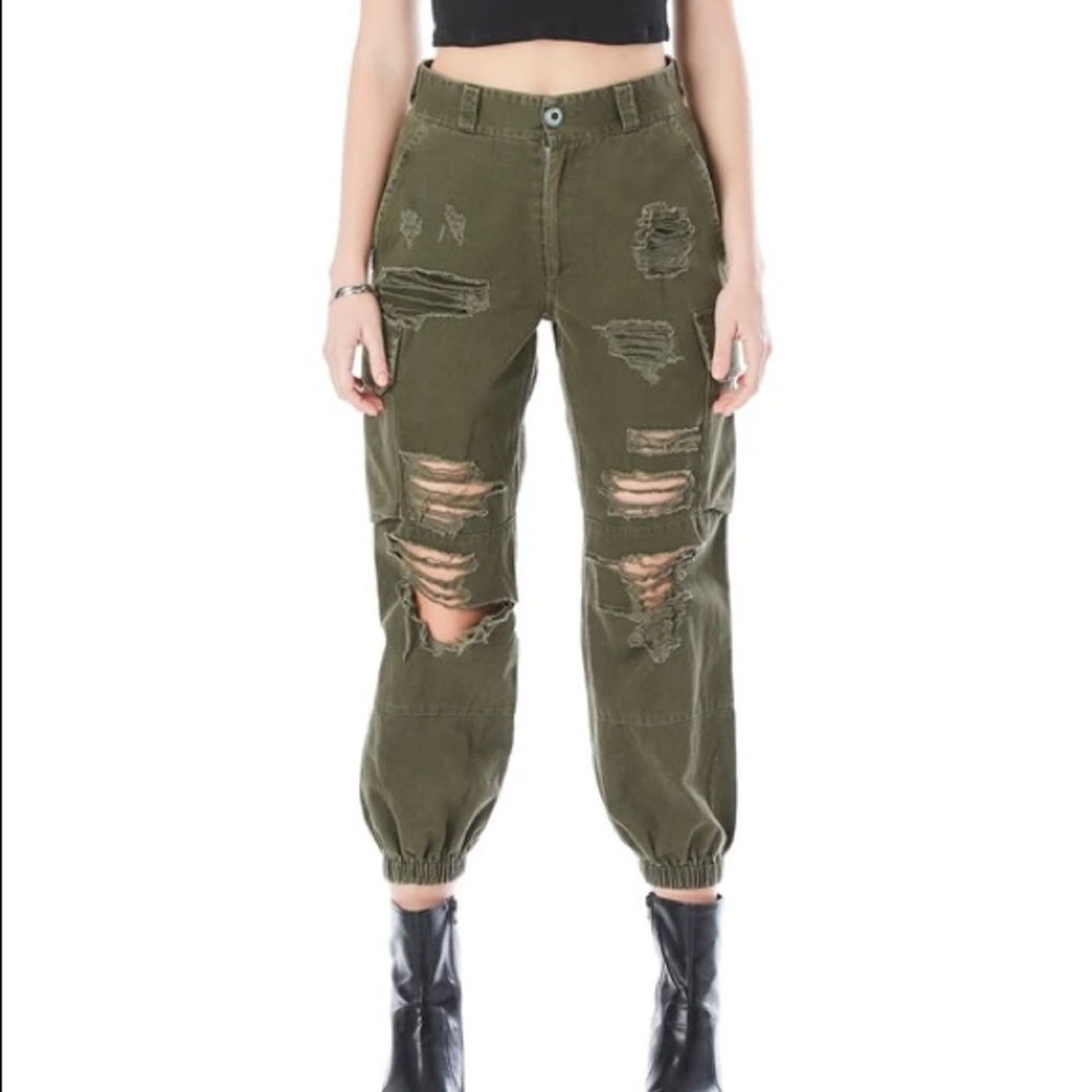 Carmar Denim Cargo Jogger Pants